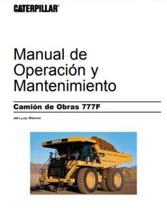 cat 777f manual pdf